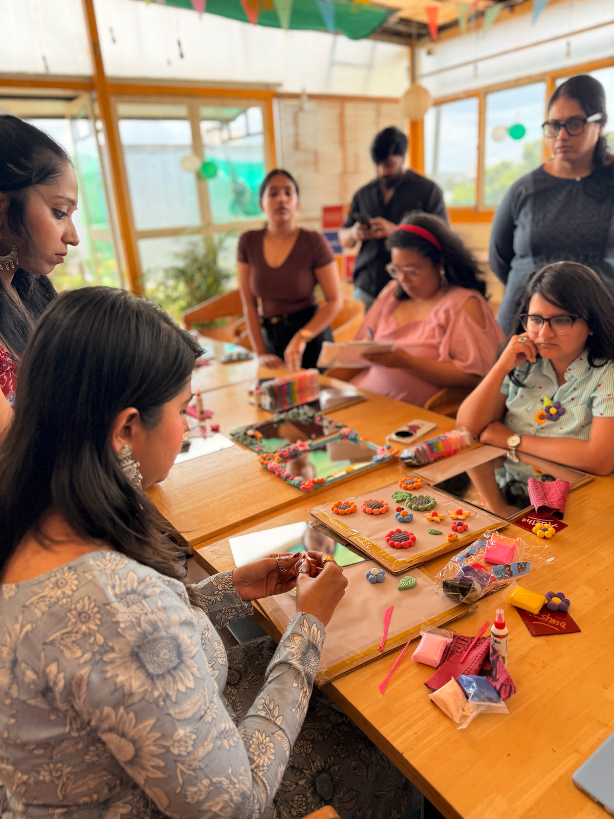 Bloom & Mirror - Offline Clay workshop 🪞 🌼