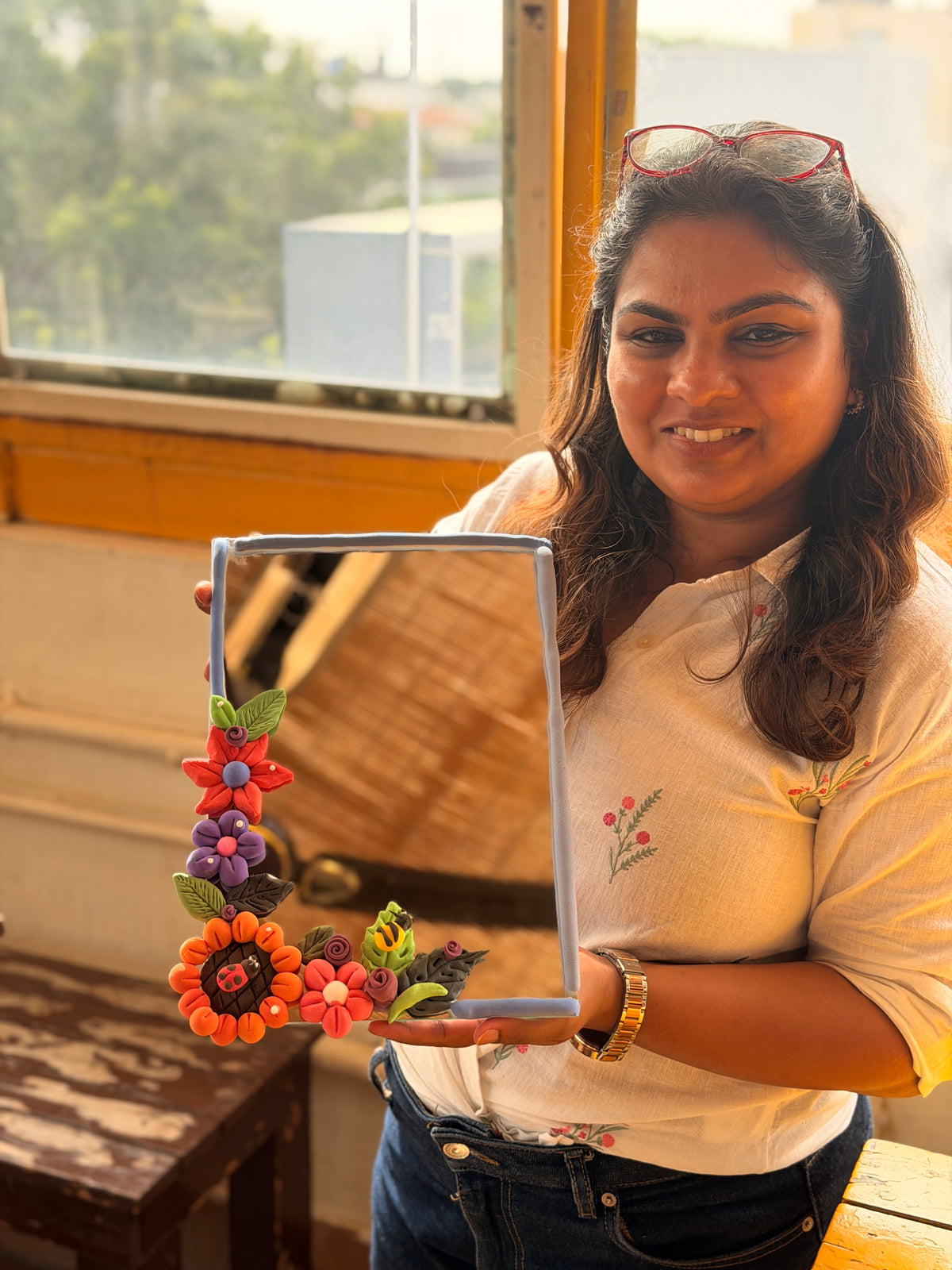 Bloom & Mirror - Offline Clay workshop 🪞 🌼