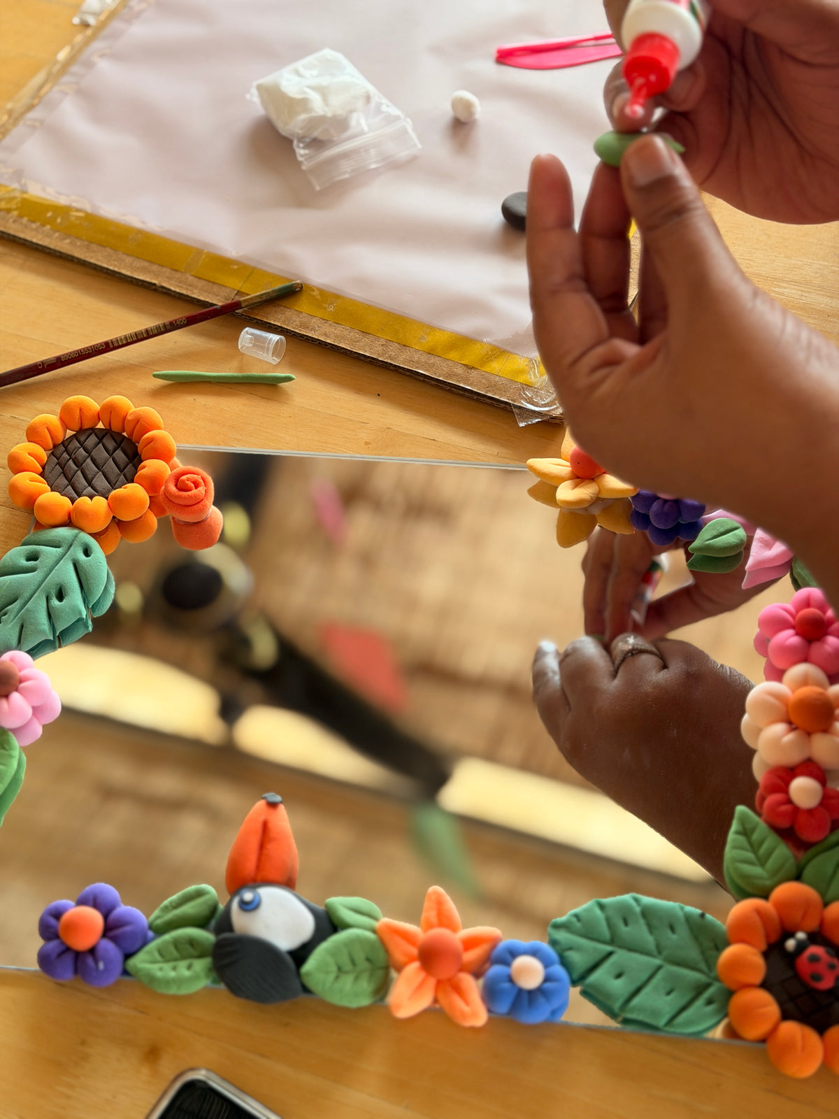 Bloom & Mirror - Offline Clay workshop 🪞 🌼
