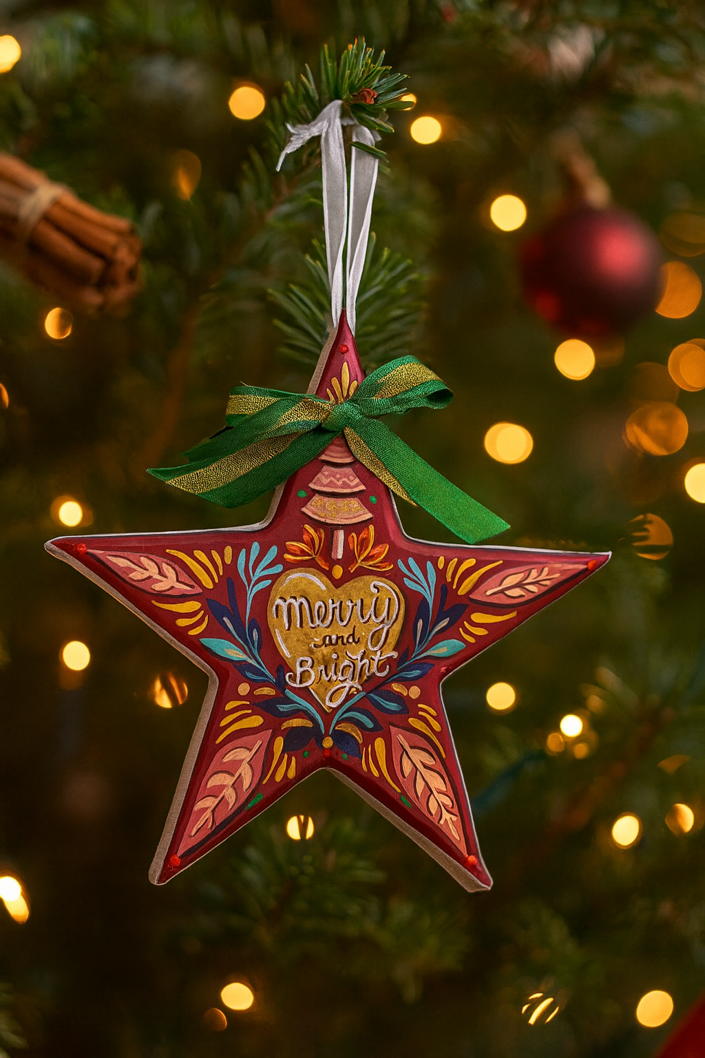 Merry and Bright - hanging