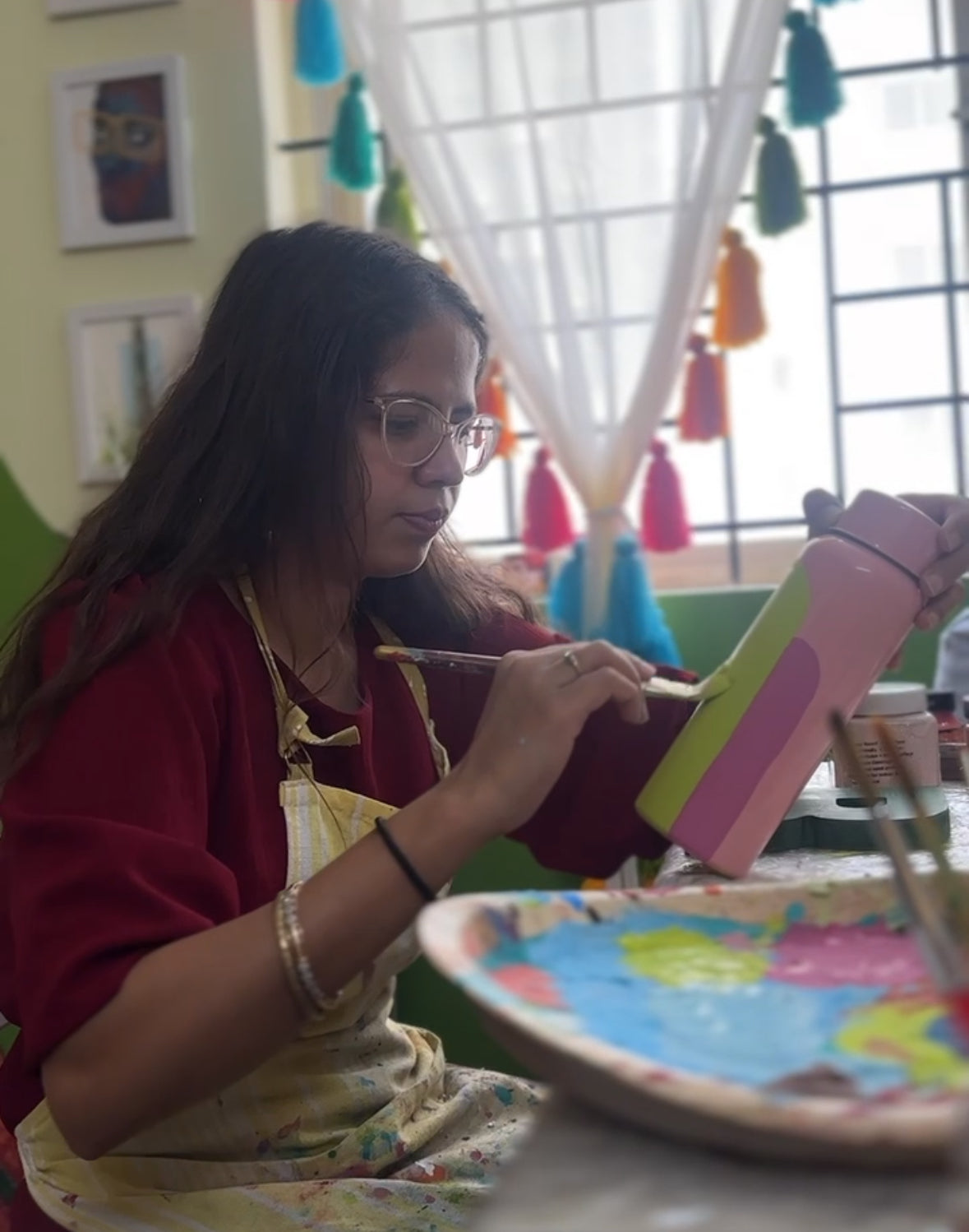 Womanhood Water Bottle Painting Workshop  | 27 June