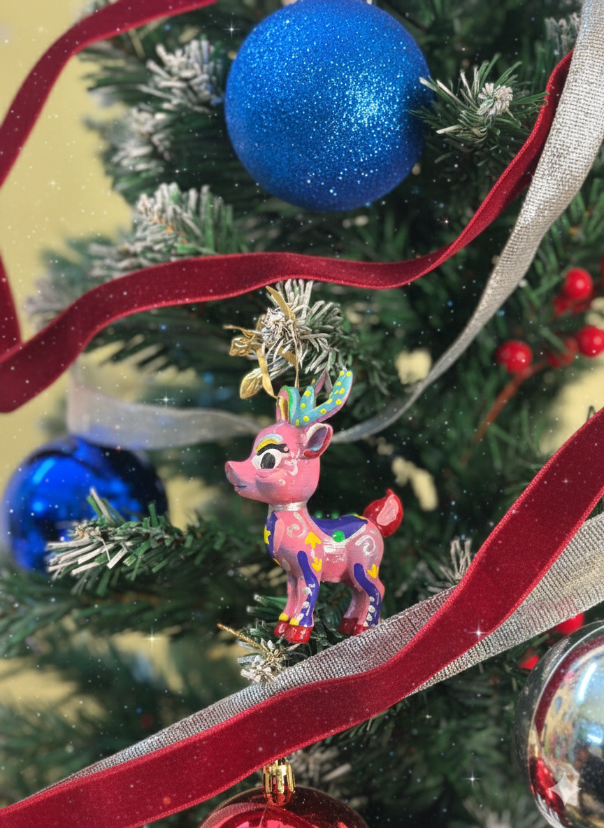 Kitty the reindeer - Ornament