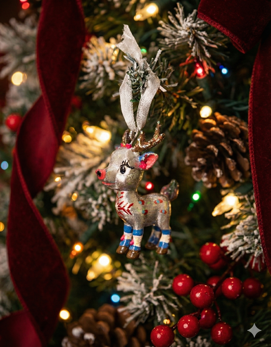 Sal the reindeer - Ornament