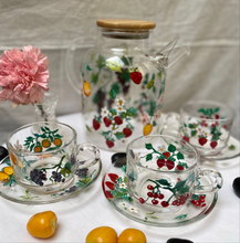 Load image into Gallery viewer, Fruity Blossom tea cup set
