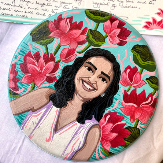 Personalised Single Person Wall Plate
