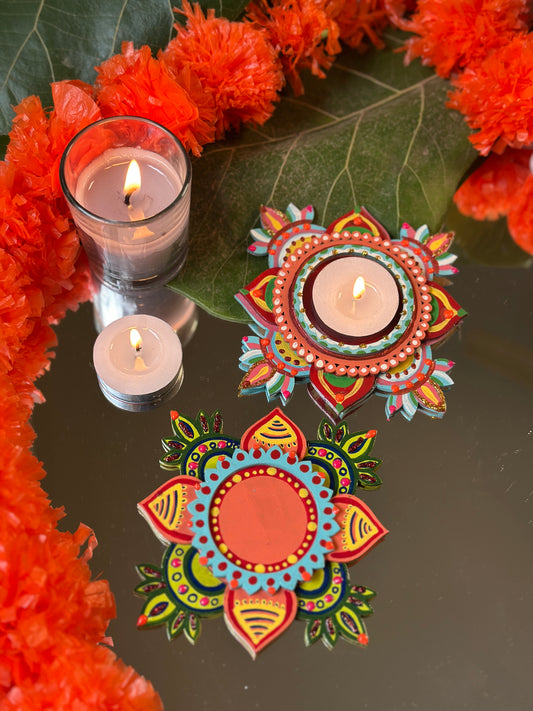 Alankrita - Tea Light Holder (Set of 2)