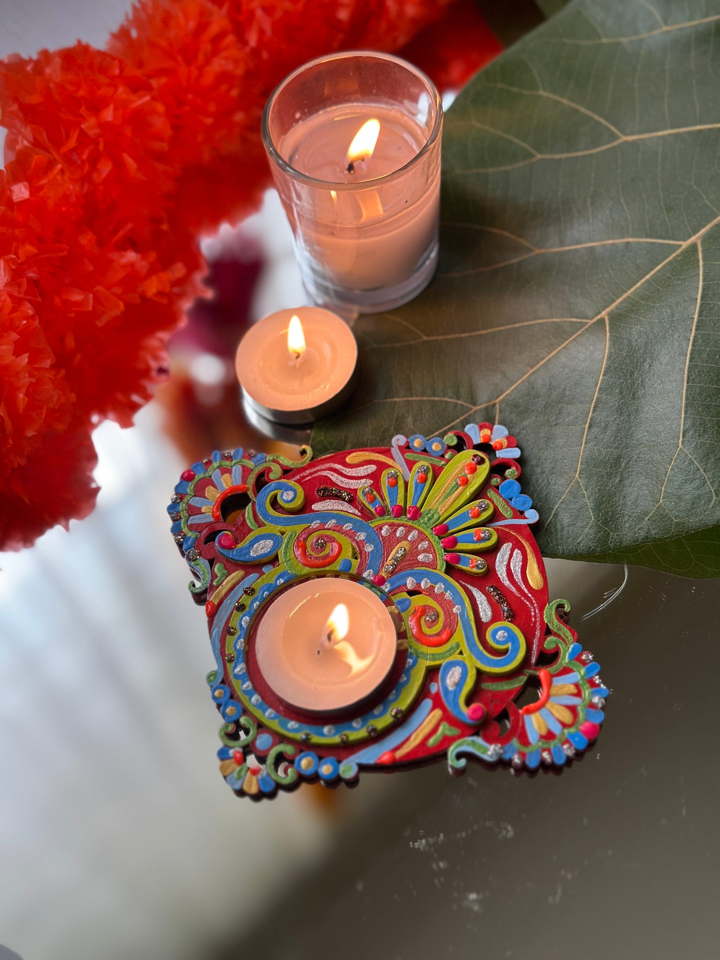 Manjari - Tea Light Holder