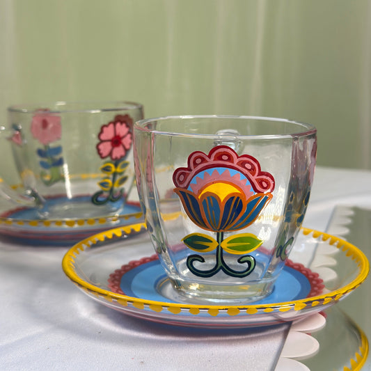 Gulzaar - Tea Cup With Saucer