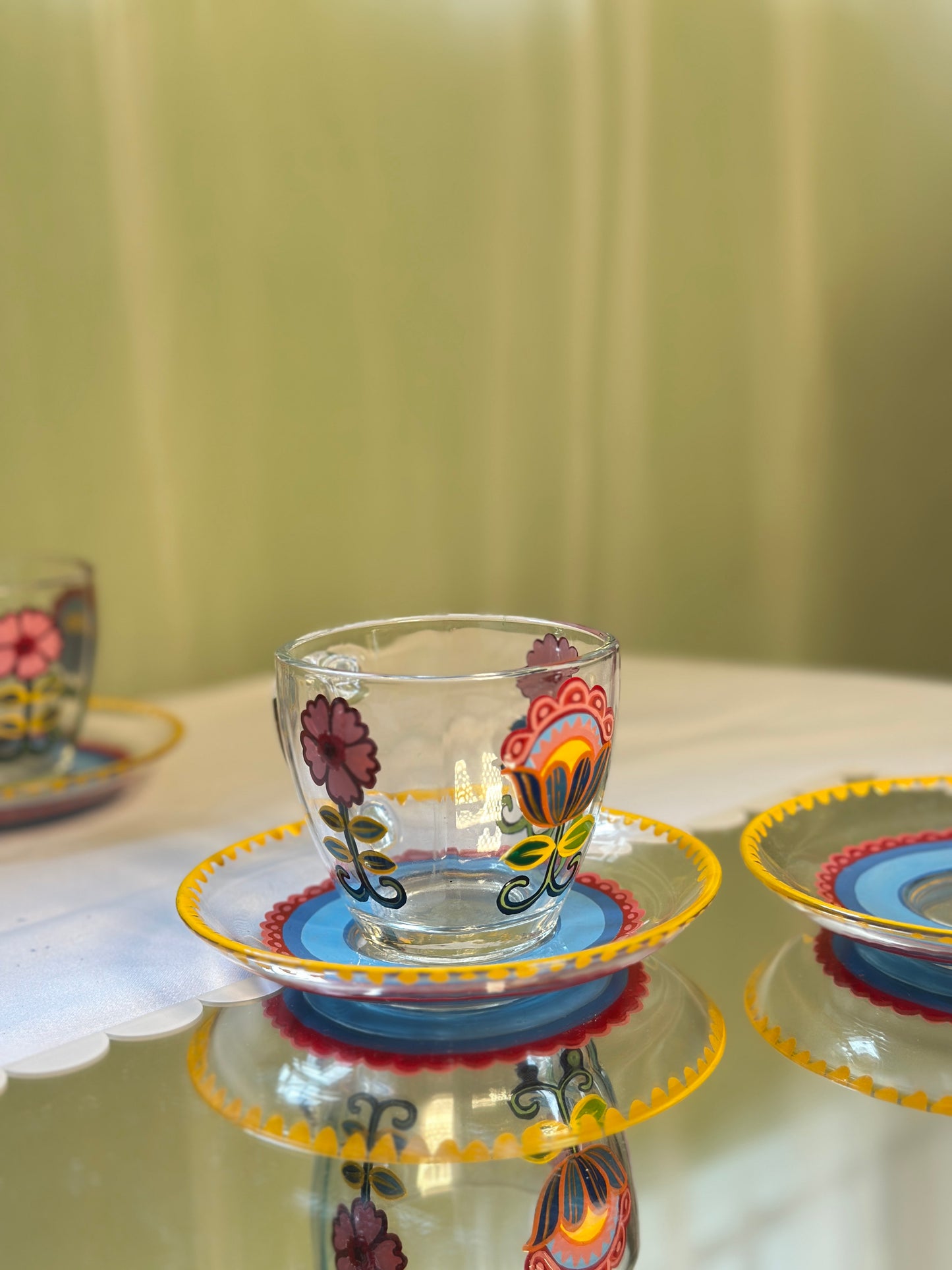 Gulzaar - Tea Cup With Saucer