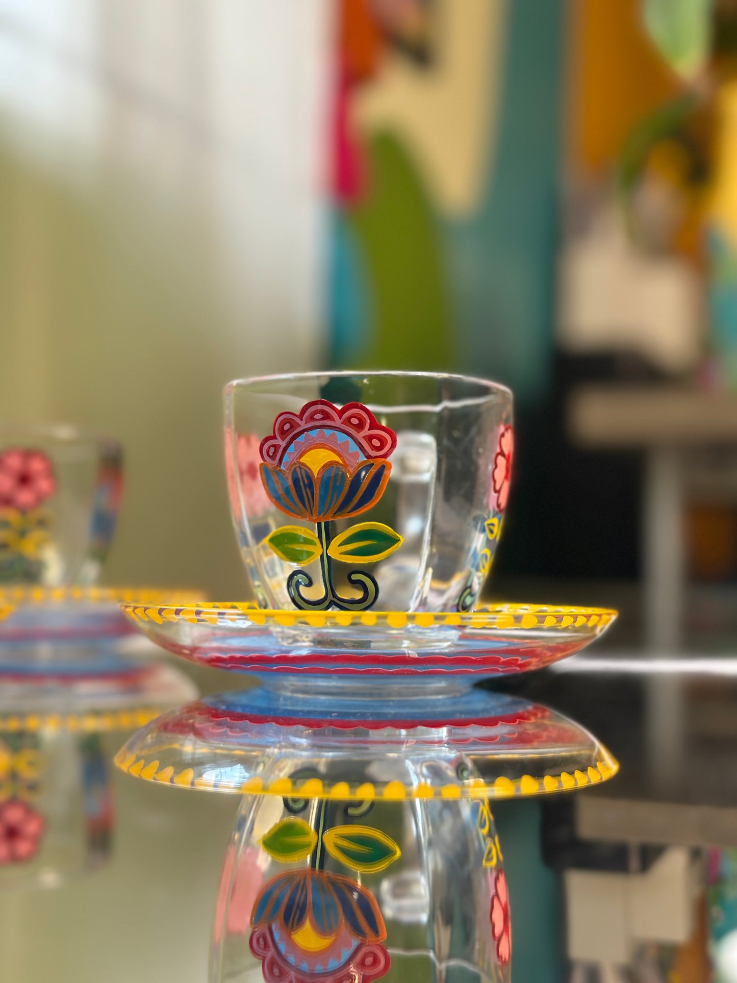 Gulzaar - Tea Cup With Saucer