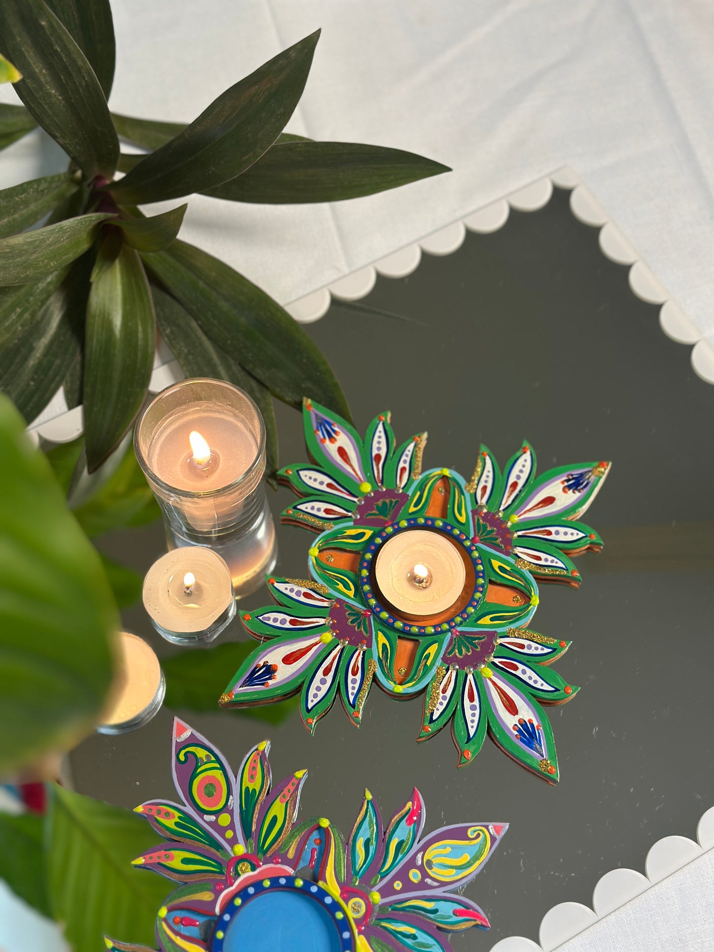 Madhubala - Tea Light Holder