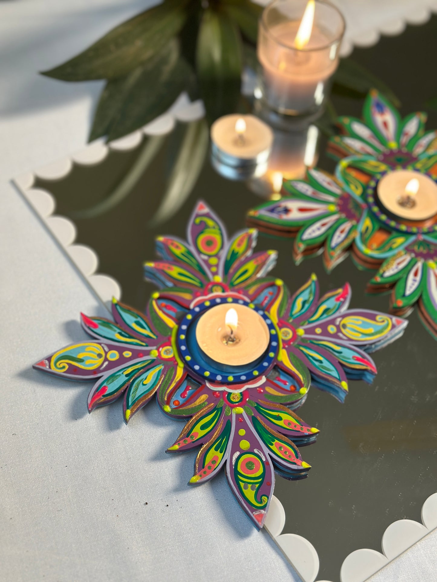 Madhubala - Tea Light Holder