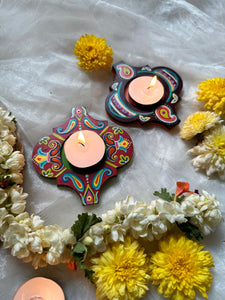 Shakuntala - Tea light holder (Set of 2)