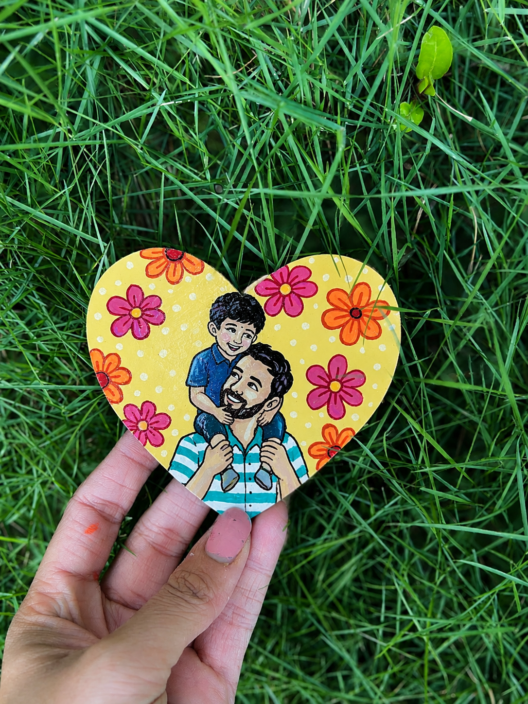 My first Hero - fridge magnet