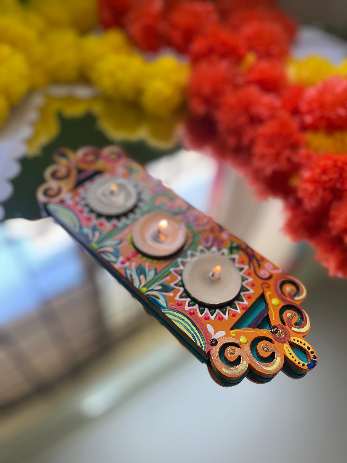 Deepmala - Tea Light Holder Tray