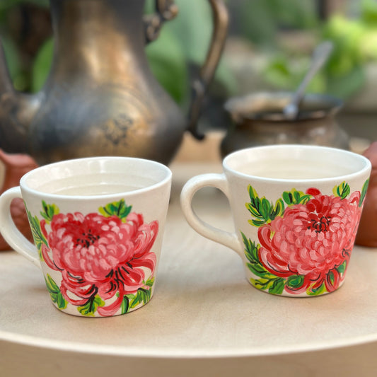 Chrysanthemum - Set Of 2