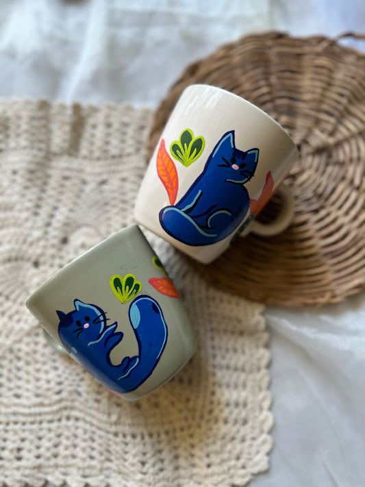 Blue Cuddle Mug