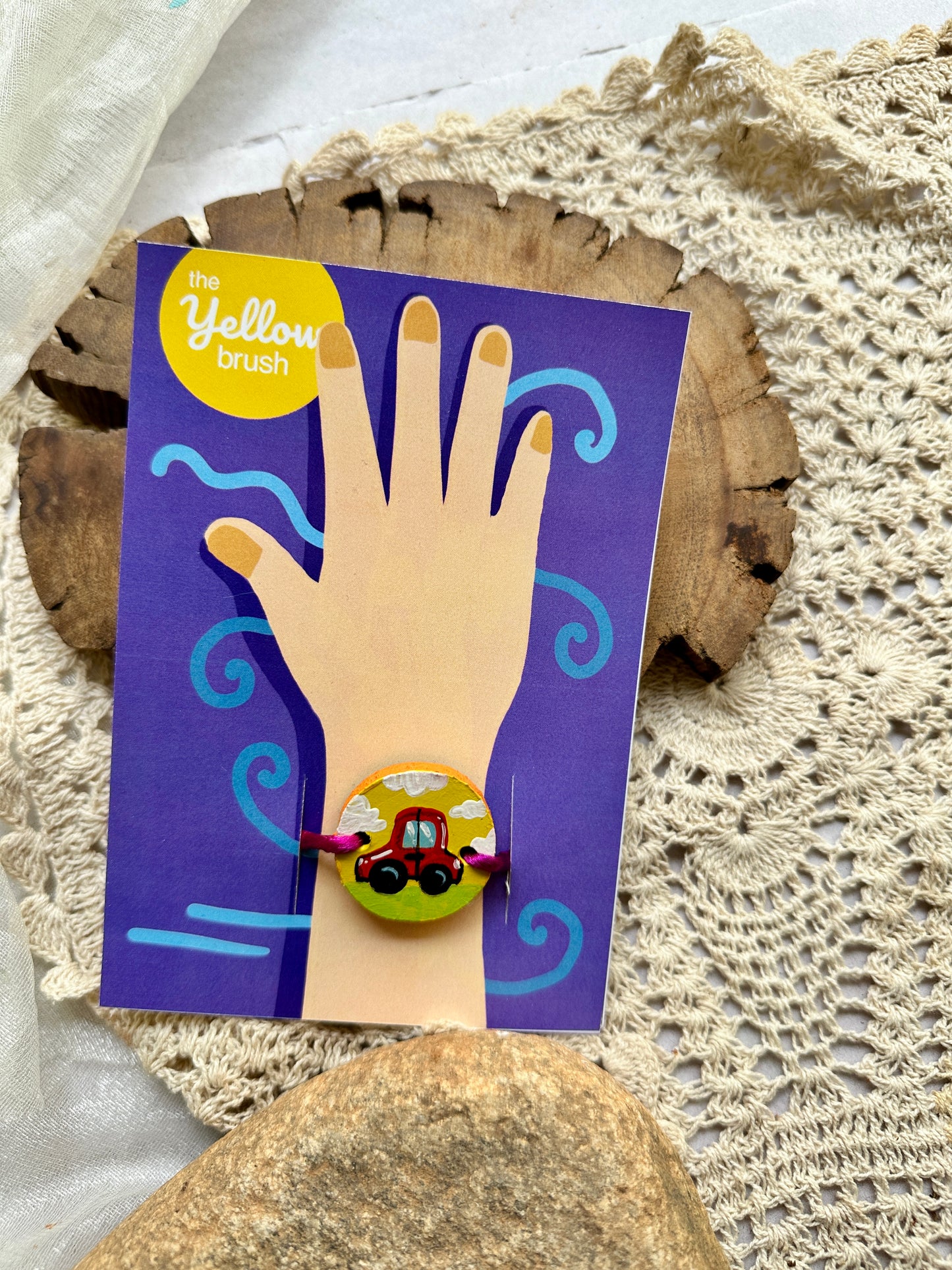 Customised Theme Rakhi + Sibling Mug Combo