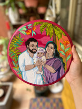 Load image into Gallery viewer, Family wall plate -  customised
