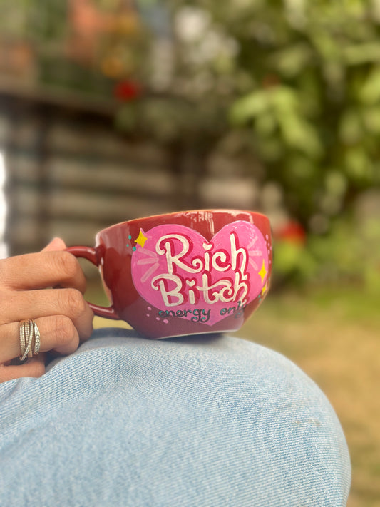 Rich Bitch Energy only - coffee mug