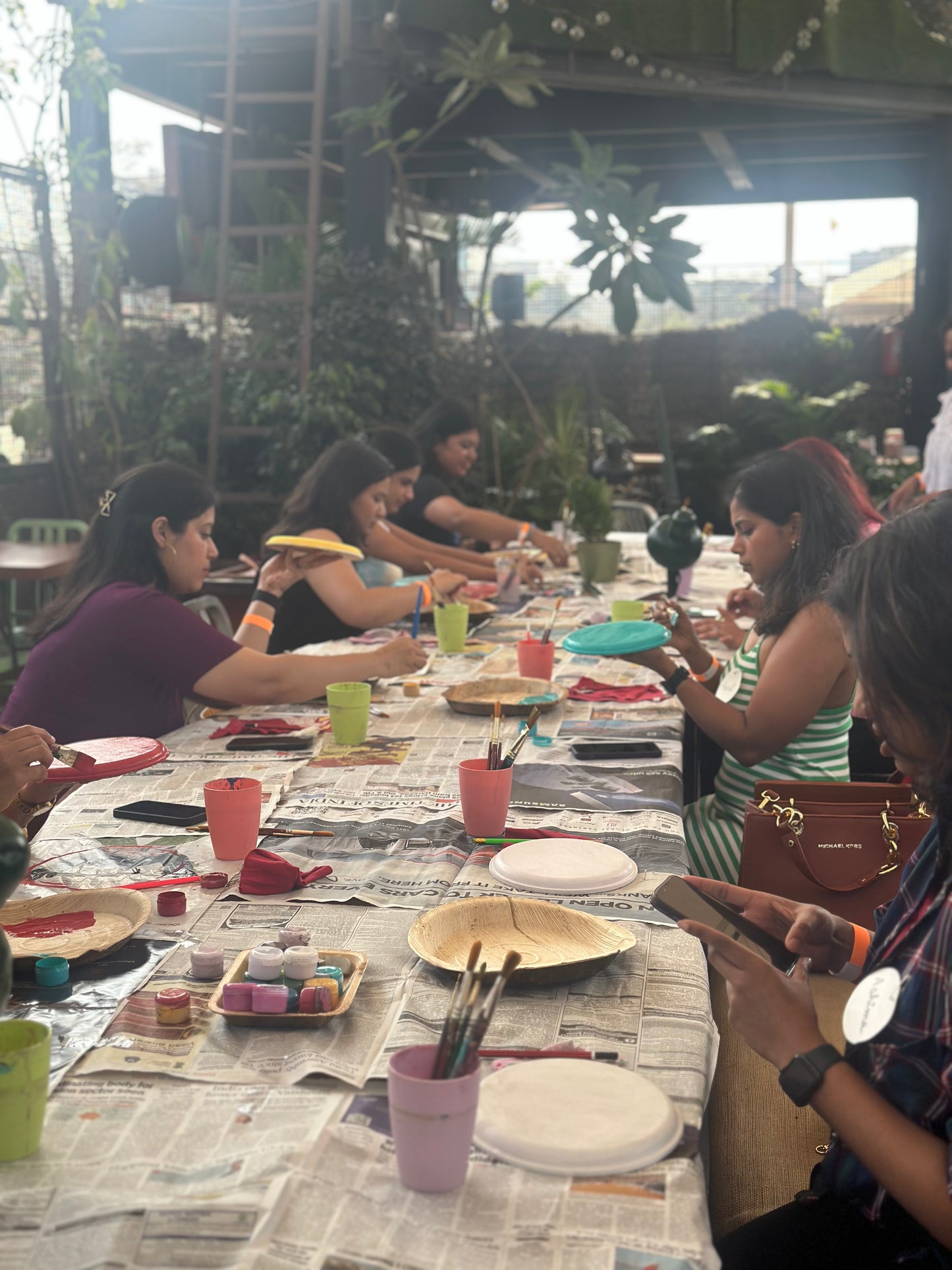 Portrait Painting Workshop - Paint yourself on a wall plate| Bangalore