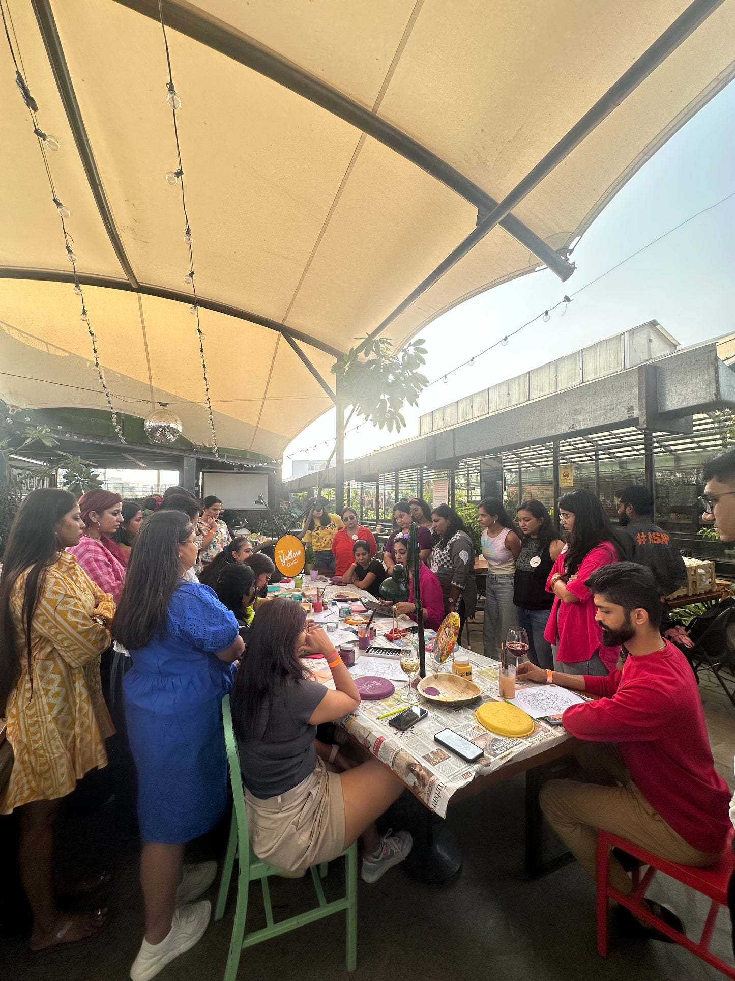 Portrait Painting Workshop - Paint yourself on a wall plate| Bangalore