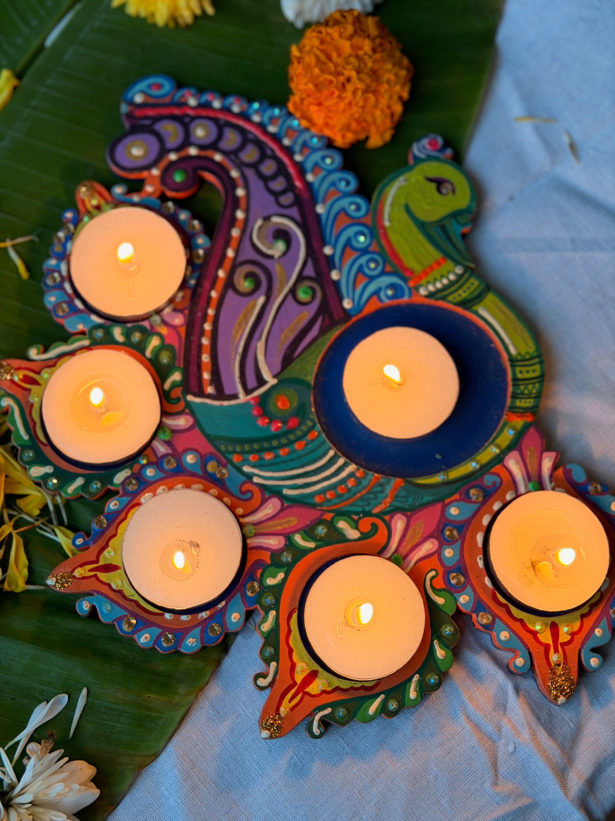 Kavishri  - Tea light holder