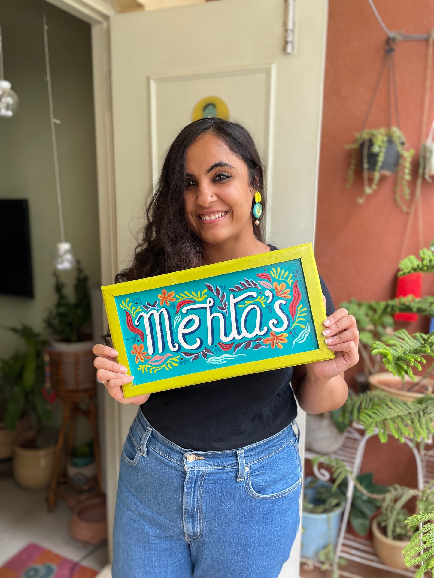 Personalised Name Plate Workshop - Online