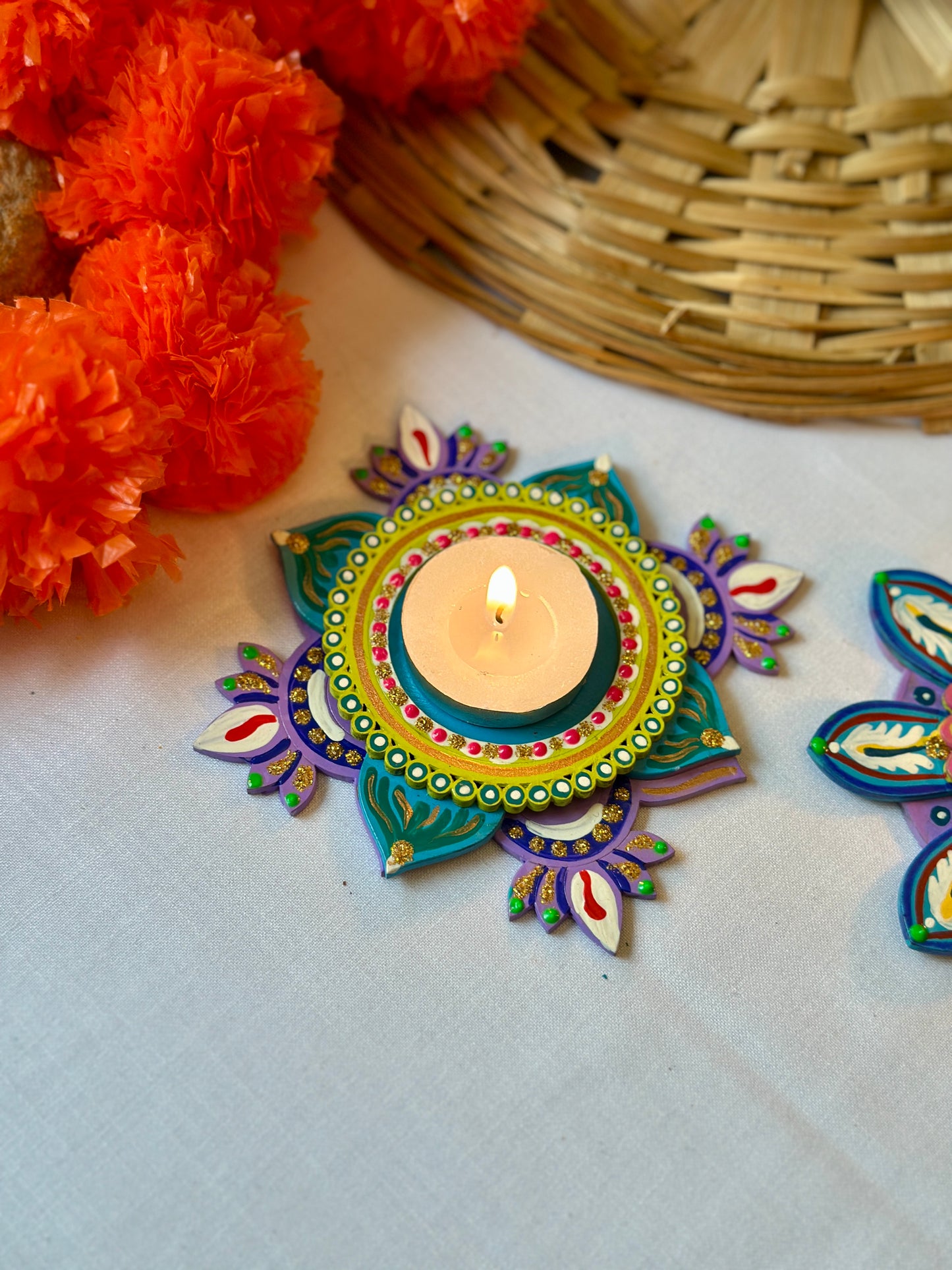 Gauri - Tea Light Holder (Set of 2)