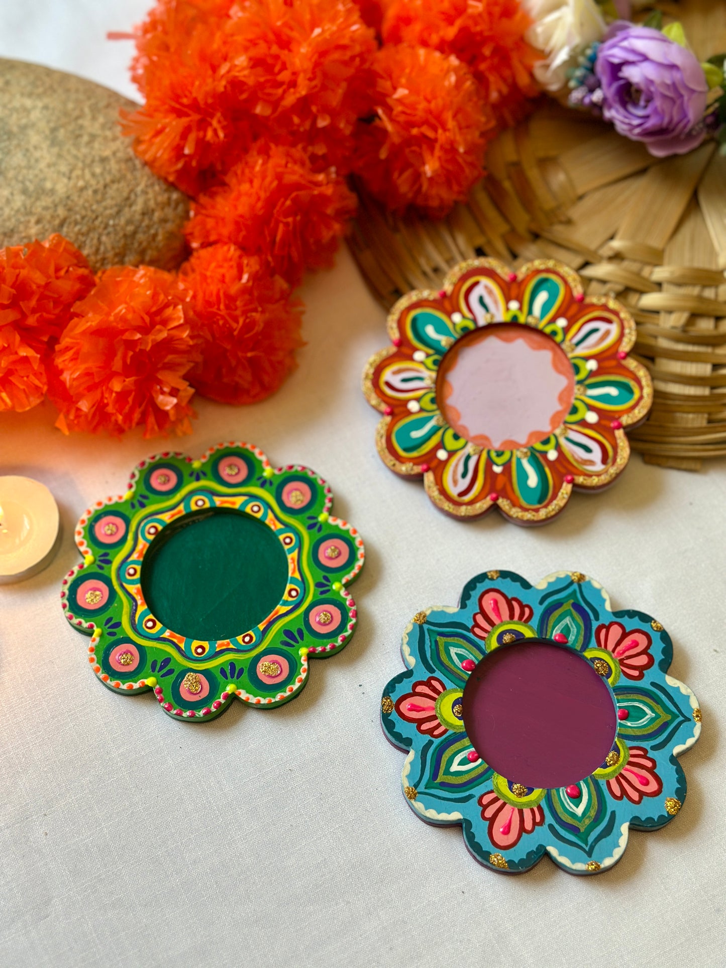 Trishala - Tea Light Holder (Set of 3)