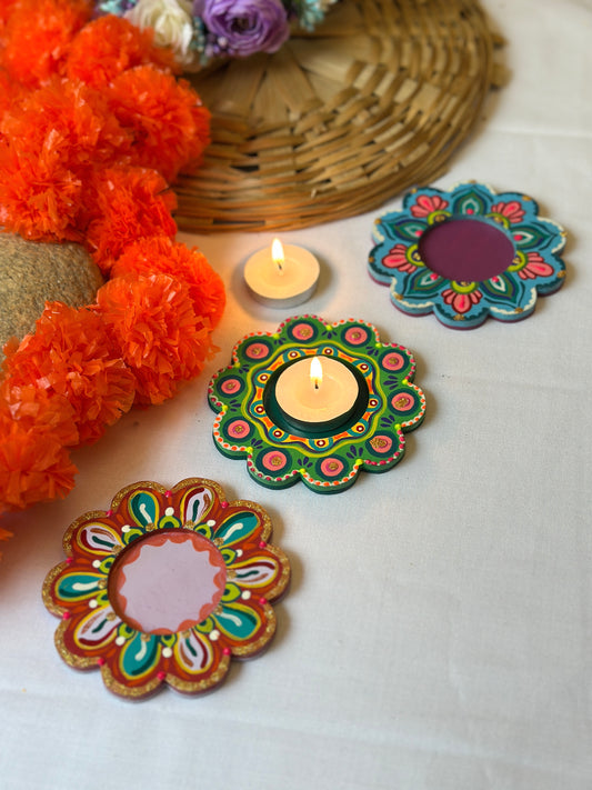 Trishala - Tea Light Holder (Set of 3)