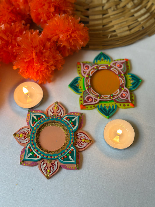 Nitara - Tea Light Holder (Set of 2)