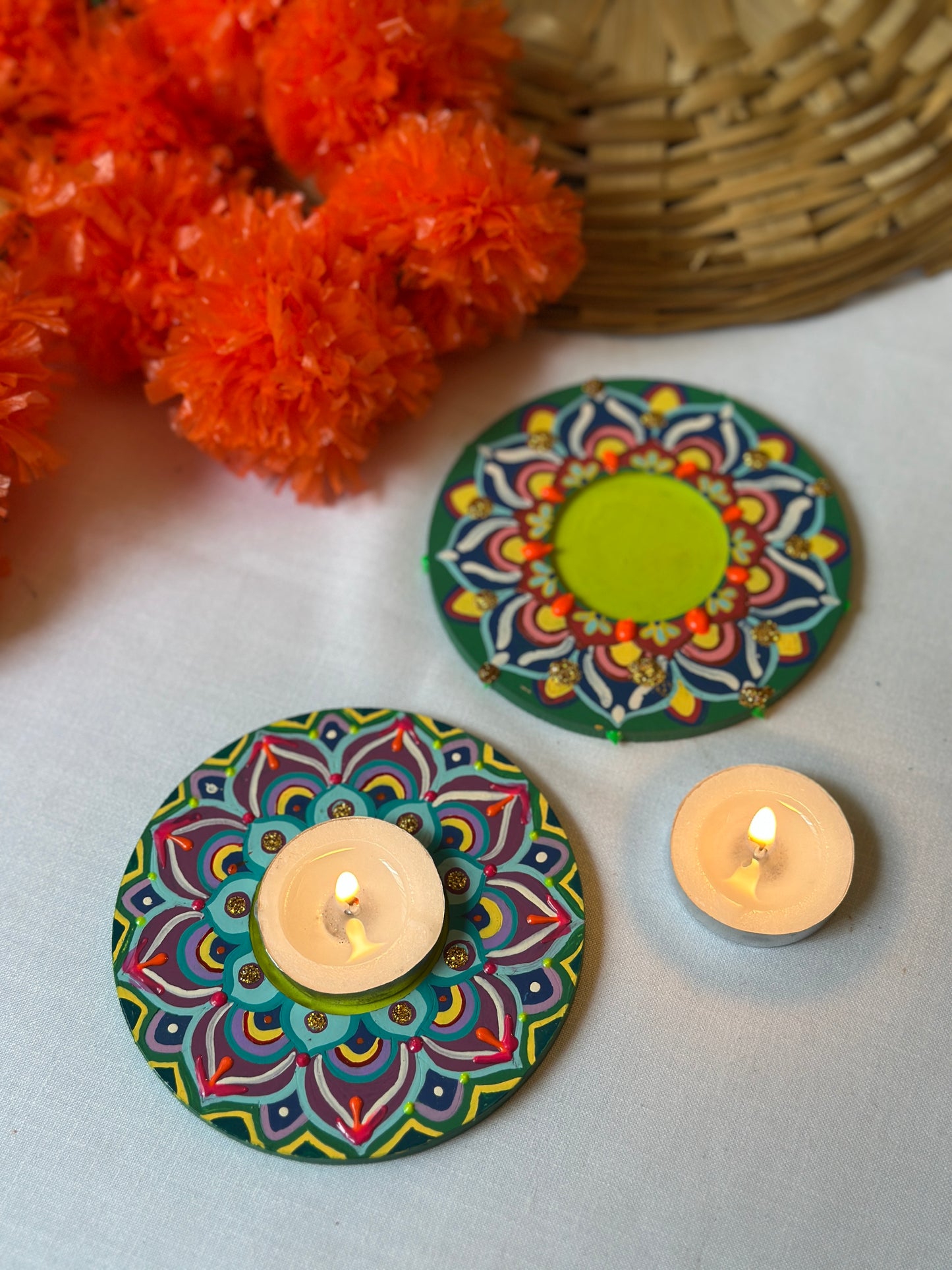 Padmini - Tea Light Holder (Set of 2)