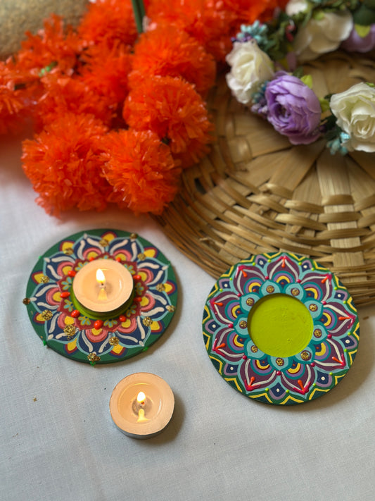 Padmini - Tea Light Holder (Set of 2)