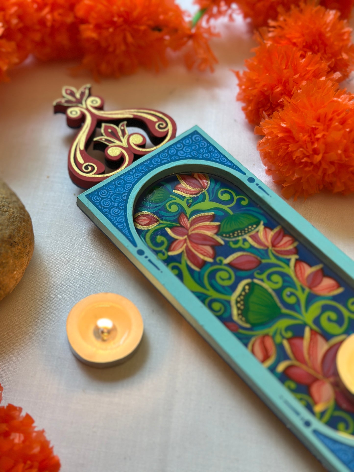 Antara - Tea Light Holder Tray