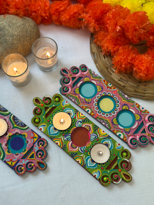 Deepmala - Tea Light Holder Tray
