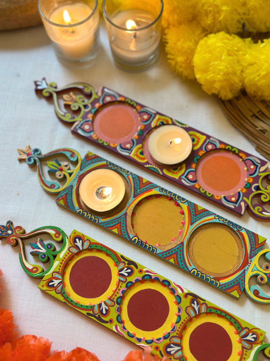 Rangeela - Tea Light Holder Tray