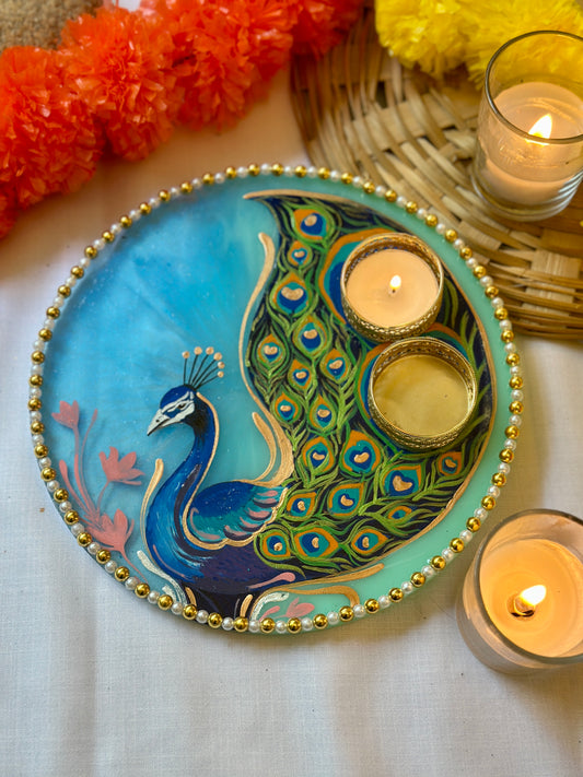 Mor Mahal - Pooja Tray