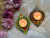 Menaka - Tea light holders (Set of two) 