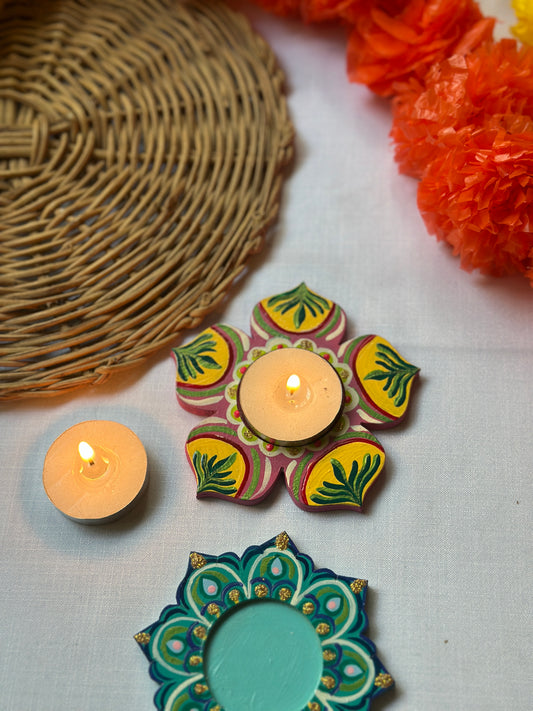 Alankrita - Tea Light Holder (Set of 2)