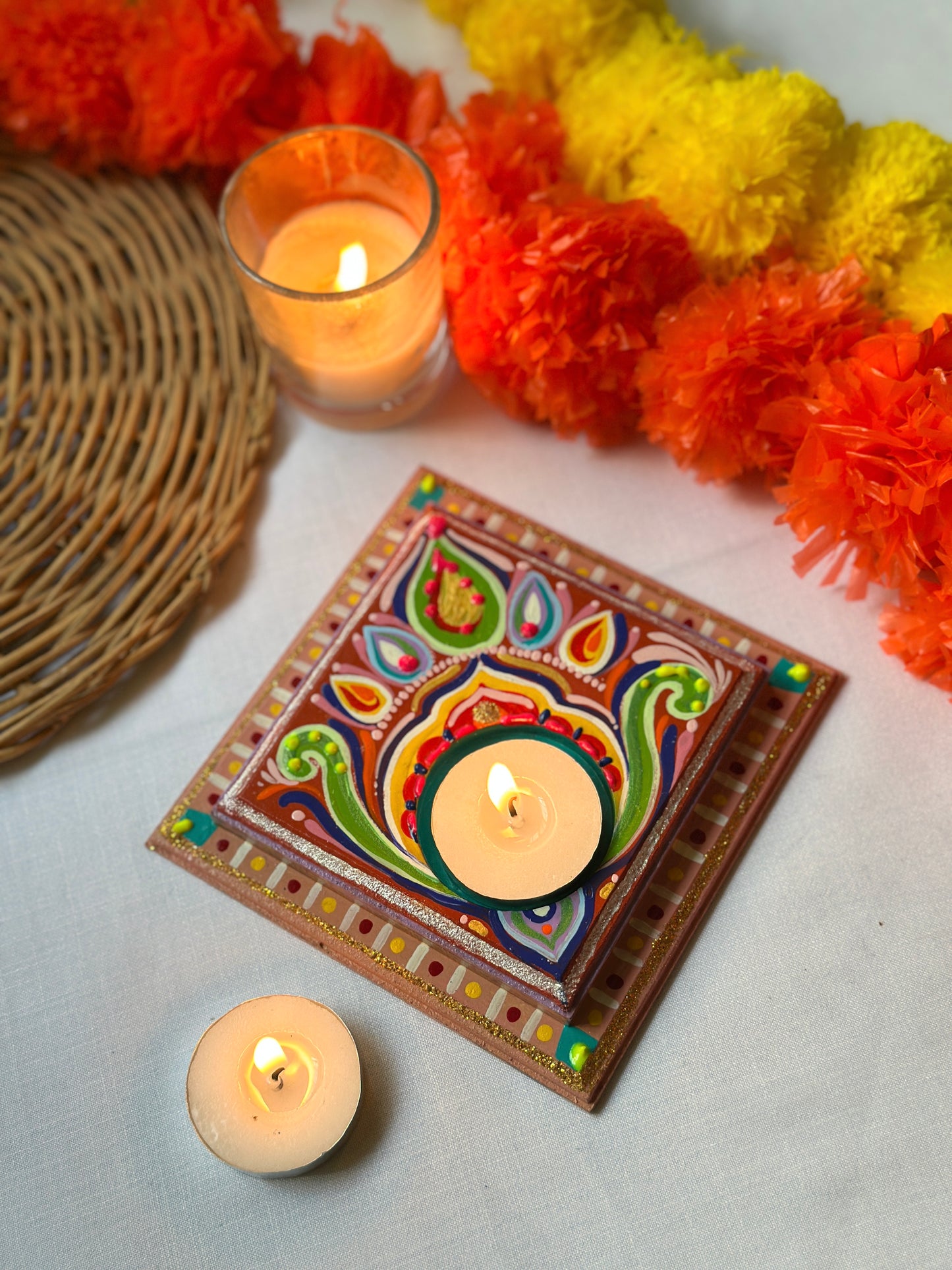 Chaturanga - Tea Light Holder
