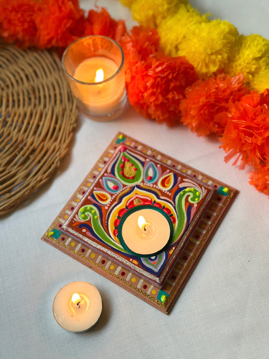 Chaturanga - Tea Light Holder