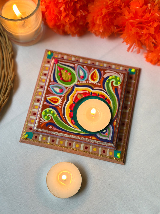 Chaturanga - Tea Light Holder