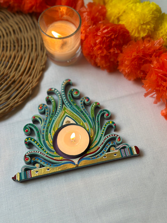 Krishna - Tea Light Holder