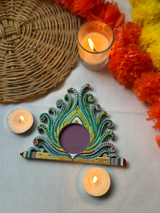 Krishna - Tea Light Holder