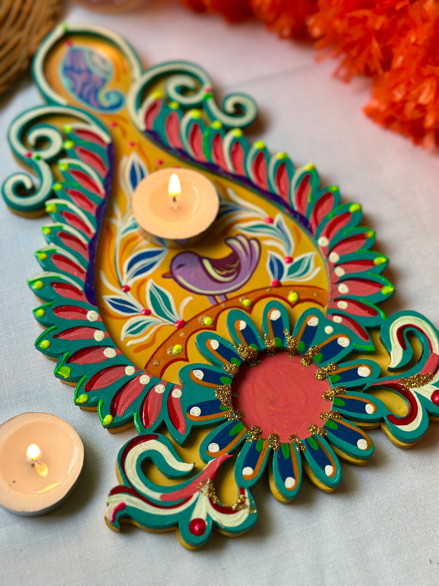 Ragini - XL Tea Light Holder