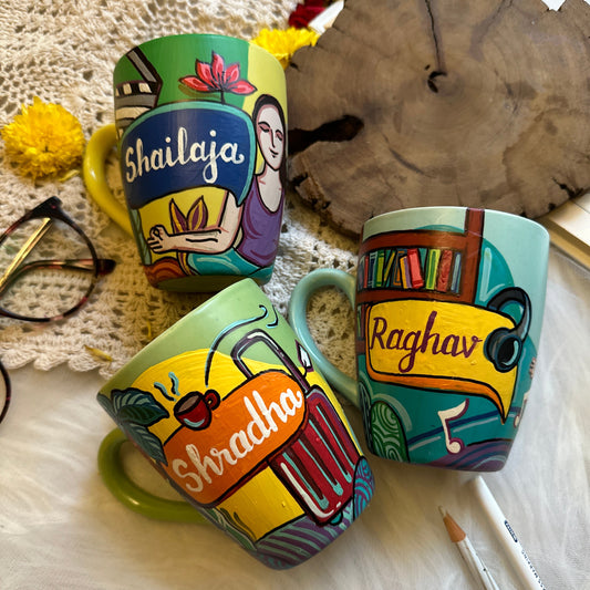 Personalised Hobby Based Coffee Mug
