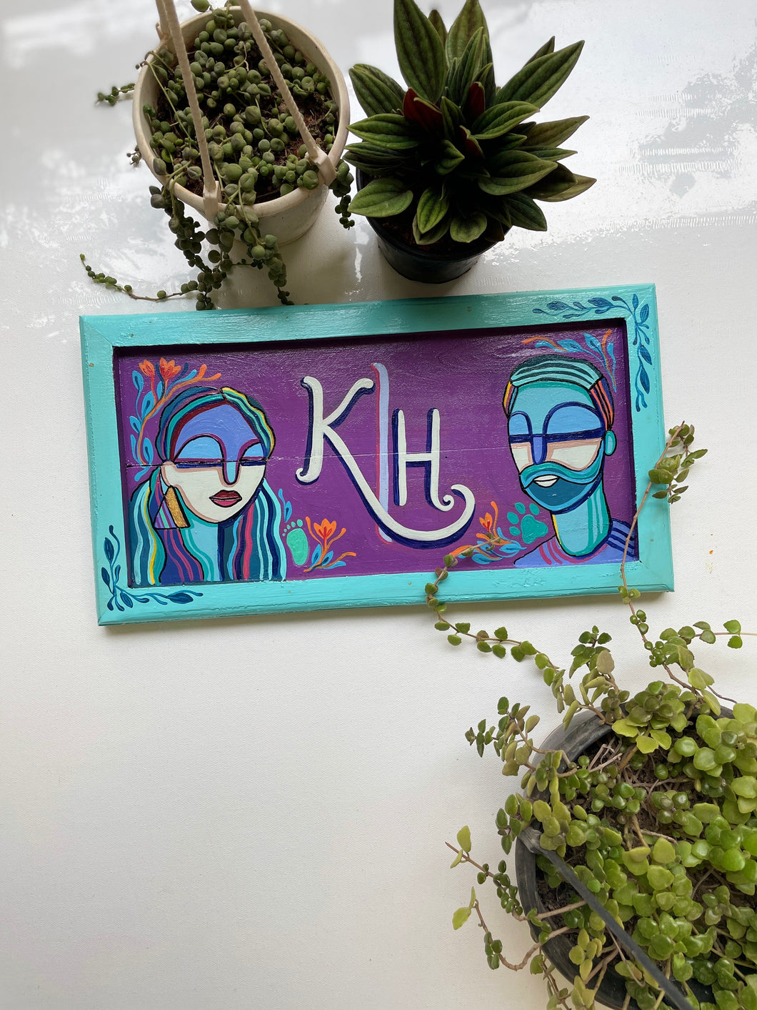 Customised Initials - Name Plate