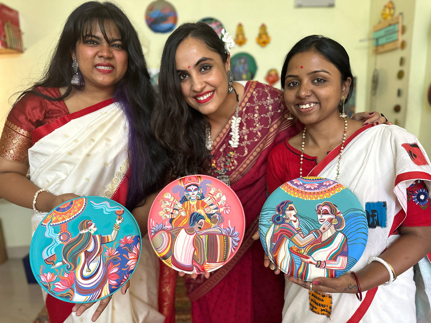 Shakti - Wallplates (Set of 3)