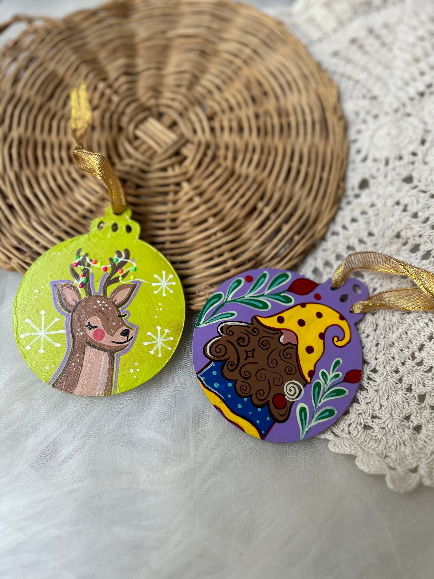 Holly Jolly - set of 2